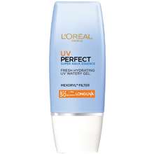 harga loreal sunblock uv perfect aqua essence