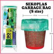 Multi-size XS-XL Garbage Bag Packet / Plastic Rubbish Bag / Trash Bag / Bin  Bag / Plastik Sampah