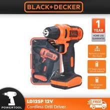 BLACK + DECKER BDCD8K 7.2V Lithium Ion Cordless Drill Driver Use