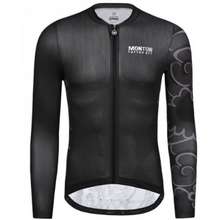 Monton Mens Long Sleeve Cycling Jersey Lifestyle