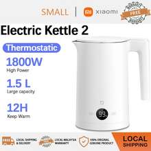 Xiaomi Electric Water Kettle 2 1.7L Thermostatic Stainless Steel 1800W AU  Plug