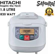 Karasia Enterprise - Hitachi Rice Cooker, Microcomputer Series, RZ-ZH18Y 4  Different Modes for your convenience; - White / Jasmine Rice - Porridge -  Brown Rice - Steam. Visit An Authorised Hitachi Dealer