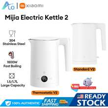 Xiaomi Electric Water Kettle 2 1.7L Thermostatic Stainless Steel 1800W AU  Plug