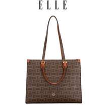 Buy ELLE Mabel Monogram Leather Carry Bag Online