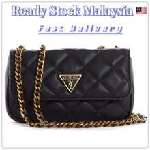 Ready Stock In Malaysia QUILTED SLING BAG chain adjustable strap