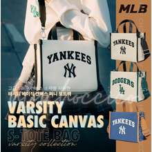 BASIC LETTERING CANVAS NEW YORK YANKEES S-TOTE BAG