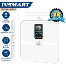 INSMART Digital Body Weight Scale Bluetooth Smart Electronic Digital  Bathroom Scales Weighing Balance BMI Analyzer