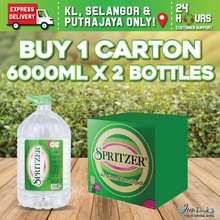 SPRITZER DISTILLED WATER - 8 CARTONS BUNDLE (6L X 2)-Spritzer Online: Shop  Spritzer Products Online Malaysia