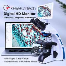 Elikliv EDM4 4.3 Coin Microscope, LCD Digital Microscope 1000x, Coin Magnifier with 8 Adjustable LED Lights, PC View, Windows Compatible