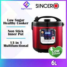 Sincero 6l pressure online cooker manual