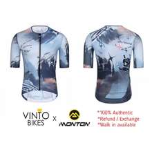 Monton Mens Short Sleeve Cycling Jersey Lifestyle 