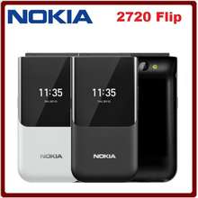 Nokia 2720 Flip (2019) Original 4G LTE Dual SIM 4GB 512MB 2MP Cell Phone