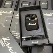 Marshall Minor III True Wireless Bluetooth In-Ear Headphones with  Mic/Remote, Burgundy