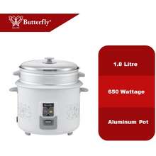 New Butterfly Stainless Steel SS Inner Pot Rice Cooker BRC SS150