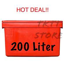 35L 50L 60L 75L 100L Insulated Plastic Cooler Ice Box Fish Box Bucket Tong  Ais Ice Tong