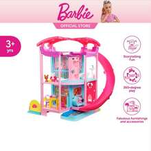 Free 2PCS dolls + Fairy Lights] SALE Big Dollhouse Multiple Floors Girls  Kids Dream Barbie Doll House with Simulation Furnitures Set Castle toy  Barbie house doll house princessDIY Dollhouse Miniature Furniture Kit