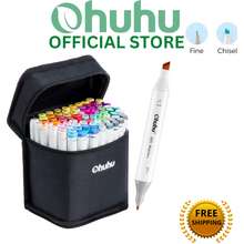 Ohuhu Fineliners Drawing Pen - 8 Assorted Tip Sizes & 7 Fine Tip (8  Pcs/Set)