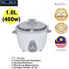 Rice Cooker 1.0L Erc-1066T Automatic Non Stick