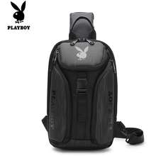 Playboy Half RH Mesh Mens Sling Bag Black