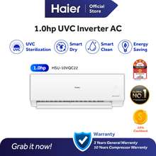 haier 1.0 hp dc inverter r32 air conditioner hsu 09vnr18