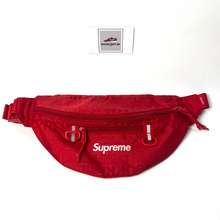 Supreme Logo-print Belt Bag In Neutrals