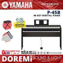 Yamaha P-145B 88 Keys Digital Piano - Black (Package) P145 / P145B – Wooi  Music