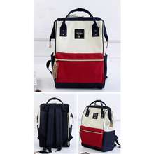 New Japan Anello Backpack Unisex Large Waterproof Canvas Bag AT-B0193A