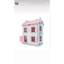 Free 2PCS dolls + Fairy Lights] SALE Big Dollhouse Multiple Floors Girls  Kids Dream Barbie Doll House with Simulation Furnitures Set Castle toy Barbie  house doll house princessDIY Dollhouse Miniature Furniture Kit