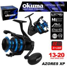 Okuma Azores Blue Max Drag 12.7kg - 20kg Spinning Fishing Reel