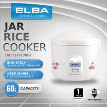 1L / 1.8L / 2.8L Jar Rice Cooker Erc-E1031(Wh) /