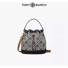 TORY BURCH Boston Front Pocket Conv Satchel Shoulder Bag Tan Brown Leather