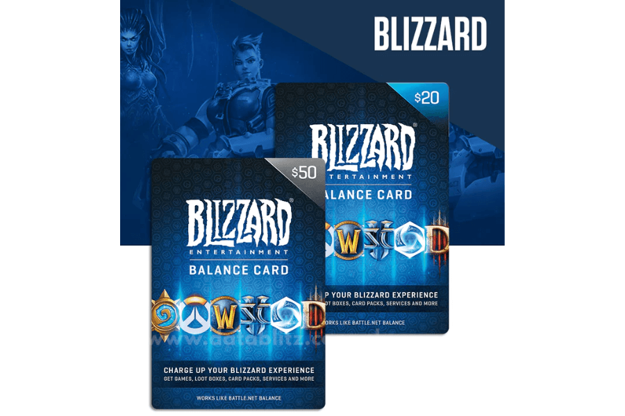Buy Battlenet and Blizzard Game Cards in Pakistan - STEAMSHOP