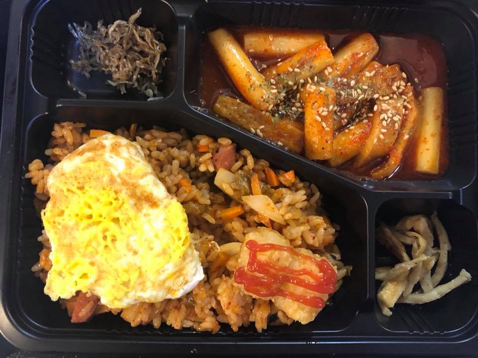 Pork cutlet with Korean traditional dosirak(lunch box) - Picture