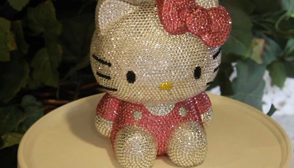 Rare Designer Vintage 2012 Hello Kitty sanrio Louis