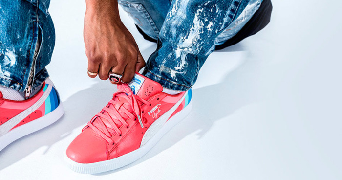 Puma pink clearance dolphin shoes