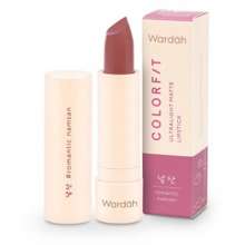 wardah colorfit ultralight matte lipstick summer peach