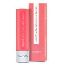 wardah colorfit ultralight matte lipstick summer peach